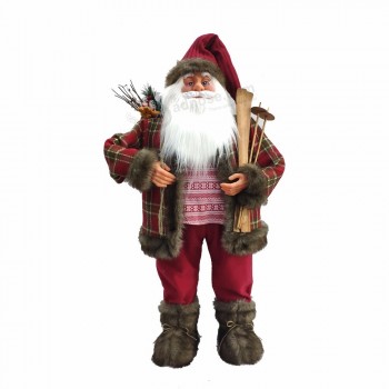 Kerstcadeau ornamenten boom opknoping pluche klassieke kerstman pop voor home decor