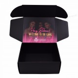 Aangepaste Logo Golfkarton Motly Subscription Box UK Packaging Mailer Box voor Razor T Shirts Schoonheid Handtas Haar Extensions