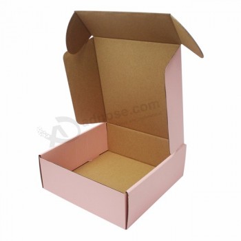 Op maat gemaakte golfkartonnen verzenddoos Tuck End Mailing Delivery Paper Mailer Box