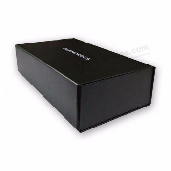 Hoge kwaliteit luxe luxe kartonnen magnetische op maat gemaakte schoenendoos Op maat gemaakte opvouwbare schoendoos