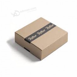 Cajas de envío de papel personalizado de diseño libre de papel kraft ambiental