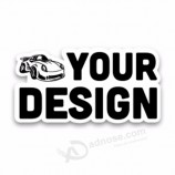 custom DIY Car sticker vehicle adhesive graphic Car body bumper decoration stickershigh quality UV resistant waterproof custom logo design car stickeranolly guangzhou factory water