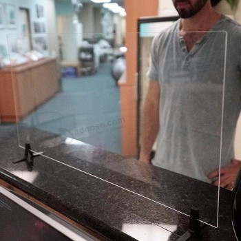 Douaneoem die de Bescherming van het Deel Acryl Machinaal bewerken Scheidingsraad voor Bureau bewerkenDoorzichtige matte plexiglas platen acrylplaat fabrikantacryl regenboog plaat