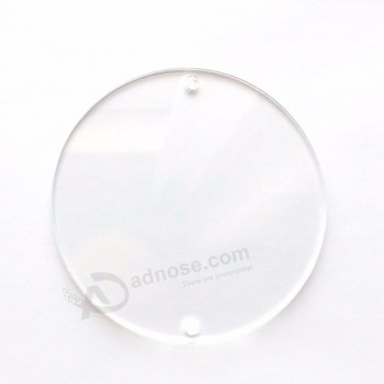 Placa de lucite pmma placa acrílica semitransparente A3 A4 polido perspex acrílico com peça central vaso cilindro
