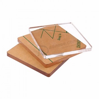 30mm de grootte transparante dikte van de douaneknipsel giet dik acryl plastic blad