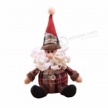 2020 brinquedos de pelúcia de natal para crianças decoração de natal boneco de neve, santa cláusula, veado