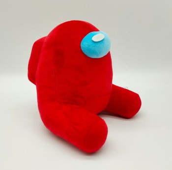 HotSoft Plush Among Us Plush Among Us 게임 PlushToy 오리지널 카와이 인형 크리스마스 선물 귀여운 빨간색 작은 우리 인형 플러시