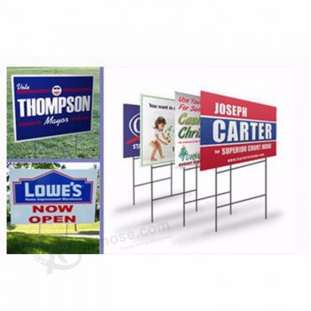 Traitement et personnalisation PP Hollow Outdoor Advertising Sign Board
