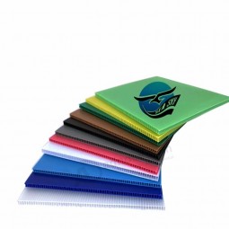 工場サプライヤープラスチックPPプラスチックコルフテッド広告段ボール/ハニカムボード/選挙ヤードディスプレイ