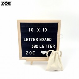 Panneau de message Panneau à lettres en feutre Panneau d’affichage interchangeable en lettres pour animaux de compagnie