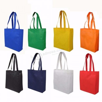 Imprimé personnalisé pas cher eco pp non tissé sac à provisions tnt sacs, recycler sac non tissé