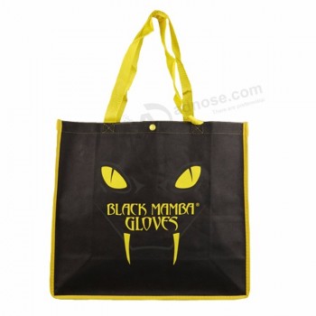 Logo personnalisé Réutilisable Éco-responsable Luxe fourre-tout Shopping promotionnel personnalisé Épicerie Biodégradable Laminé PP Sac non tissé