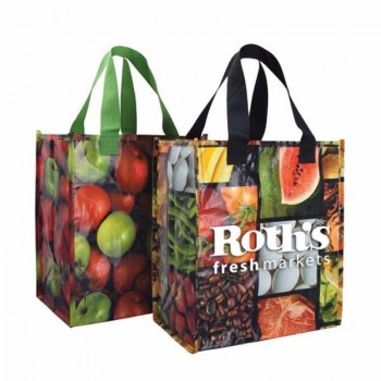 2020 Hot Sale personnalisé éco non tissé sacs durable manipulé laminés pp non tissé