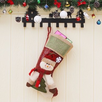 クリスマスストッキングギフトバッグクリスマスツリーデコレーションペンダントクリスマスギフト記事ハイエンドサンタクロースソックス
