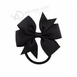 Wholesale ribbon bow, knitted bow headband, girls headband bow