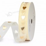 Fil de neige mariage fleur noeud ruban ruban de cheveux intelligent pour les filles
