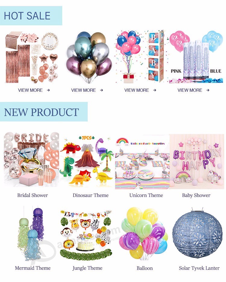 Nicro 192 piezas de decoración para fiesta de cumpleaños para niños, suministros para fiestas de unicornio arcoíris