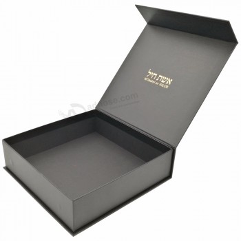사용자 정의 로고 고급 종이 마그네틱 선물 포장 상자