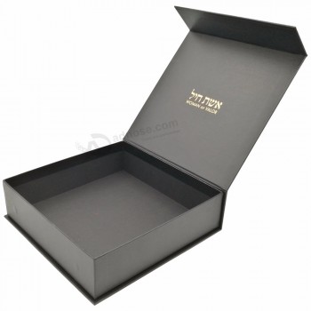 Custom logo luxury paper magnetic gift packaging box
