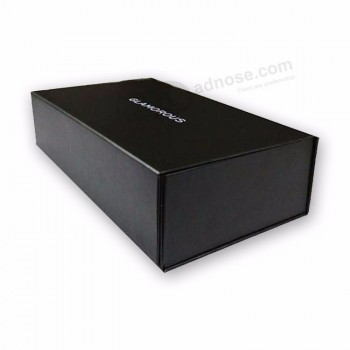 Scatola da scarpe per imballaggio personalizzato magnetica in cartone di lusso di alta qualità Scatola di carta da scarpe pieghevole stampata personalizzata