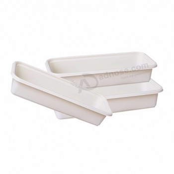Vente de boîte à bento biodégradable en pla école 4 compartiments
