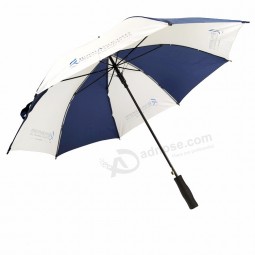 OEM ODM invenção personalizado direto aberto automático logotipo personalizado imprimir publicidade guarda-chuva de golfe promocional com logotipo para hotéis