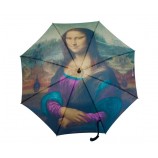 Cadeauartikelen groothandel op maat gemaakte glasvezel foto aangepaste print paraplu reclame