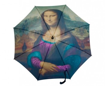 Cadeauartikelen groothandel op maat gemaakte glasvezel foto aangepaste print paraplu reclame