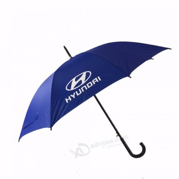 Hotsale op maat gemaakte lange rechte paraplu Groothandel UV-bescherming paraplu Reclame paraplu