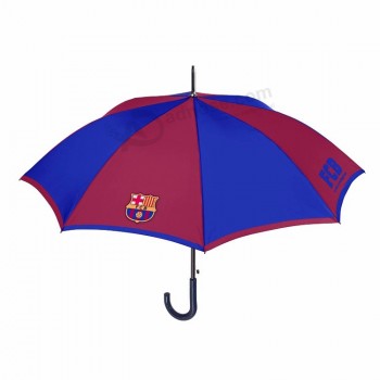 Promozione a buon mercato stampa personalizzata personalizzato sole all'aperto dritto ombrello pubblicitario