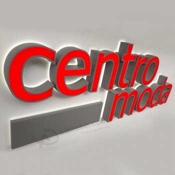 3D LED Pubblicità Immobiliare Cartello Dell'edificio Lettere di Canale