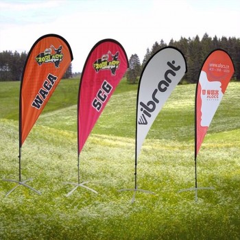 Aangepaste afdruk promotie teardrop vliegende banner