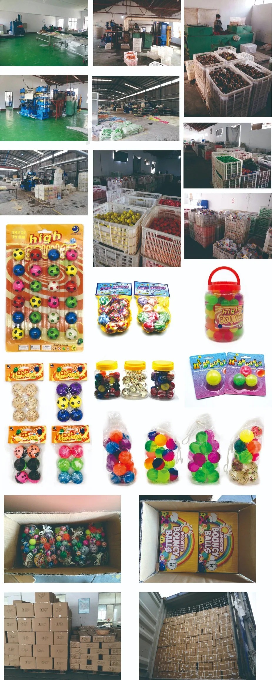 Bola de rebote de goma elástica para niños, regalo de fiesta, bola de salto, regalo de Navidad, juguetes para máquinas expendedoras, juguete para exteriores, bola emoji