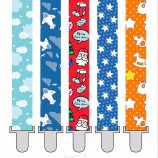 Attache tétine pour bébé mignonne impression personnalisée respectueuse de l’environnement avec design