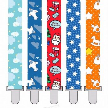 Attache tétine pour bébé mignonne impression personnalisée respectueuse de l’environnement avec design