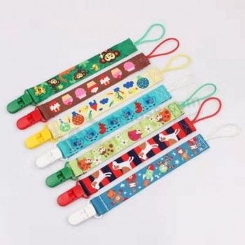 Dummpy Clip Clip Ciuccio Multicolore in plastica lavabile per ragazzi e ragazze neonati