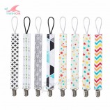 Vente en gros Personnaliser Différents Motifs Bébé Garçon Bébé Fille Métal Tétine Clip