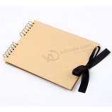 PROMO Album fotografico di scrapbook fai-da-te su carta kraft ambientale personalizzata