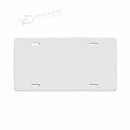 Goedkope sublimatie blanco auto kentekenplaat aluminium auto kentekenplaat