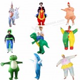 Weihnachten Halloween Spielzeug Kleidung Dinosaurier Aliens Clown Truthahn aufblasbare Kostüme