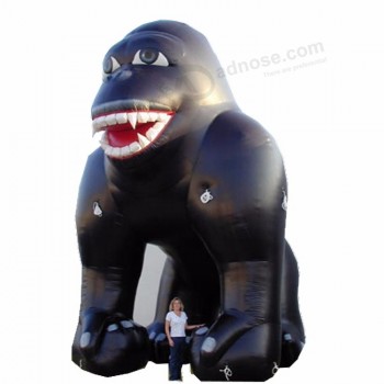 New design inflatable gorilla for outdoor advertising giant gorilla cartoon
