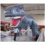 Desenho inflável de modelo de dinossauro soprado