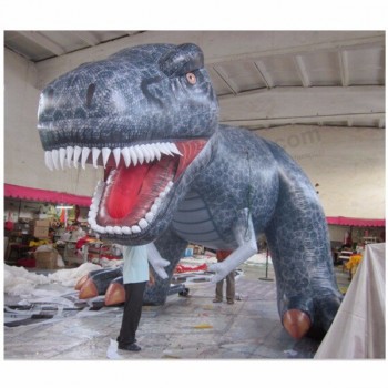 Cartone animato gonfiabile del modello di dinosauro soffiato ad aria