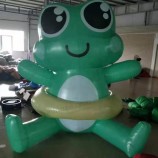 Rana gonfiabile gigante di vendita calda per la pubblicità/Rana gonfiabile carino Cartone animato animale gonfiabile gigante in PVC per la vendita