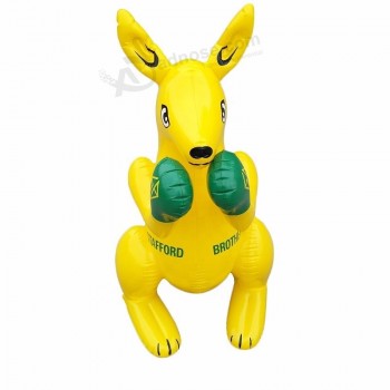 有趣的广告充气玩具定制广告充气澳大利亚袋鼠