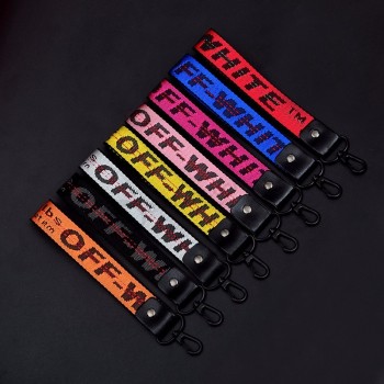 Groothandel Air Jordan Nylon Sublimatie Verwarmde Transfer Afdrukken Polyester Lanyard Met Haak