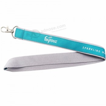 Usine personnalisée nylon entreprise sublimation cordon imprimé personnalisé