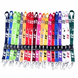 Cordones de poliéster de marca con logotipo de serigrafía personalizada de alta calidad Breakaway para teléfono móvil