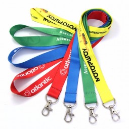 Sin pedido mínimo Fabricante Impresión de herramientas de cuello personalizadas baratas Sublimación de poliéster Cordones personalizados con logotipo personalizado