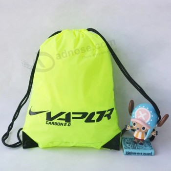 Più nuovo fluorescenza verde giallastro coulisse zaino palestra coulisse scarpa borsa
